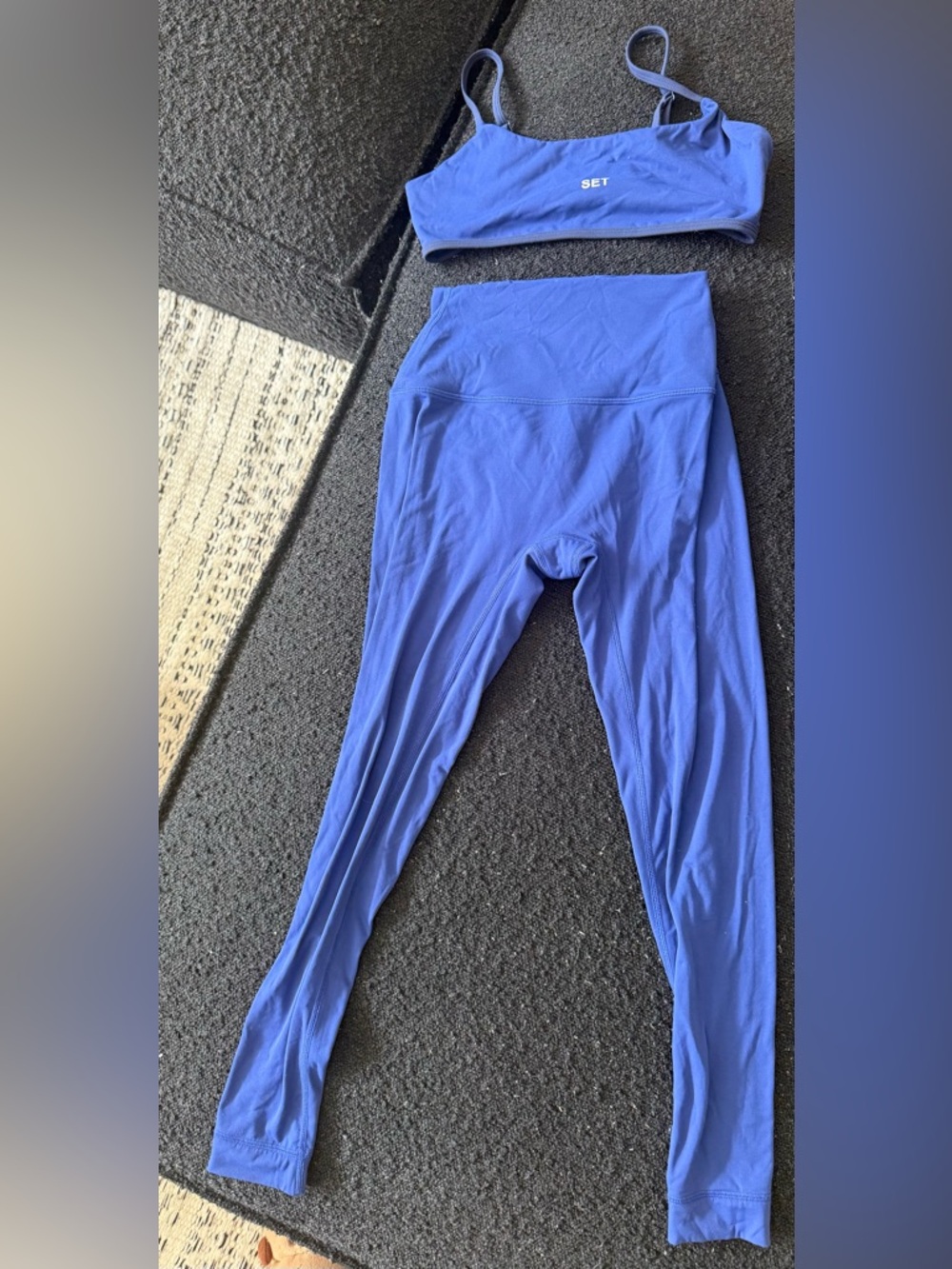 SET active High-Waist Royal Blue Active Set